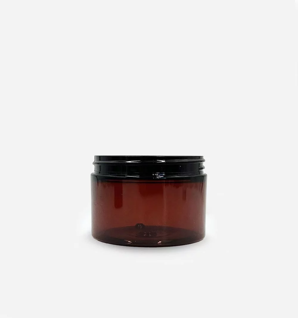 Pot PET Droit ambré 150ml 70-400