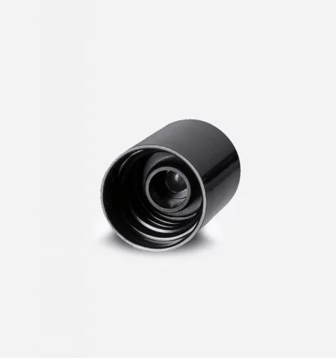Capsule Rollon UREA noire bille verre poli vu dessous