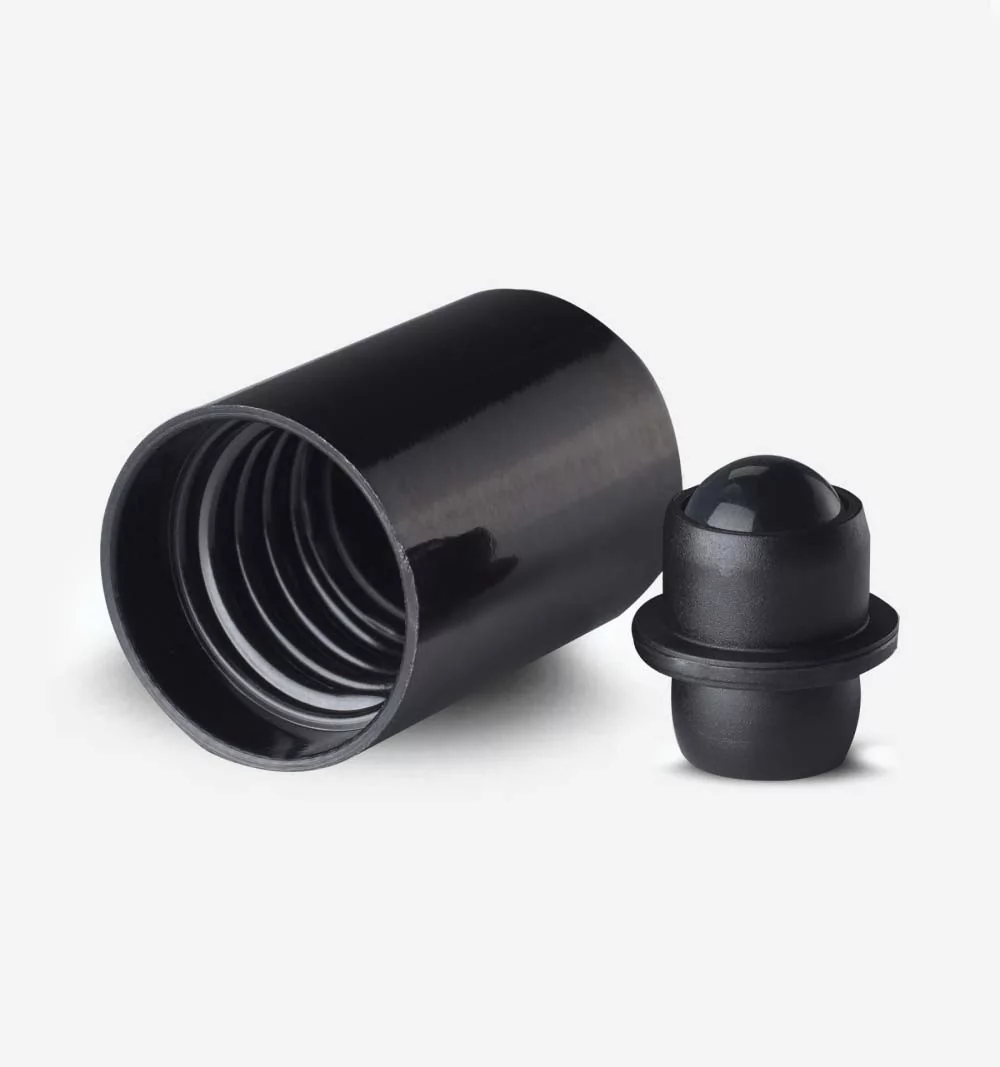 Capsule Rollon UREA noire bille verre poli