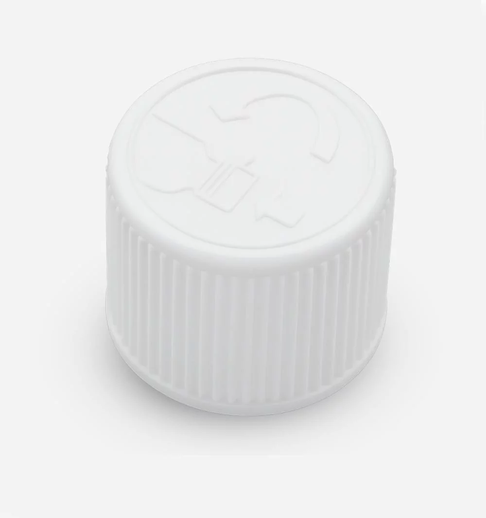 Compte Gouttes DIN18 Blanc sécurité enfant Insert Huileux
