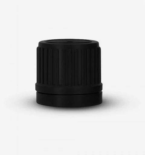 Compte gouttes DIN18 PP Noire Insert Aqueux STANDARD