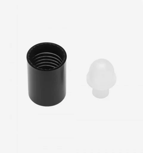 Capsule noir 16-415 avec Porte Bille et bille PP pour rollon