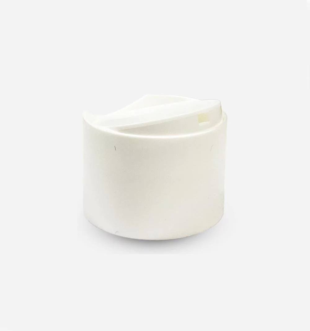 Capsule Disctop 24/410 Blanche Mat Double Jupe vu dessus