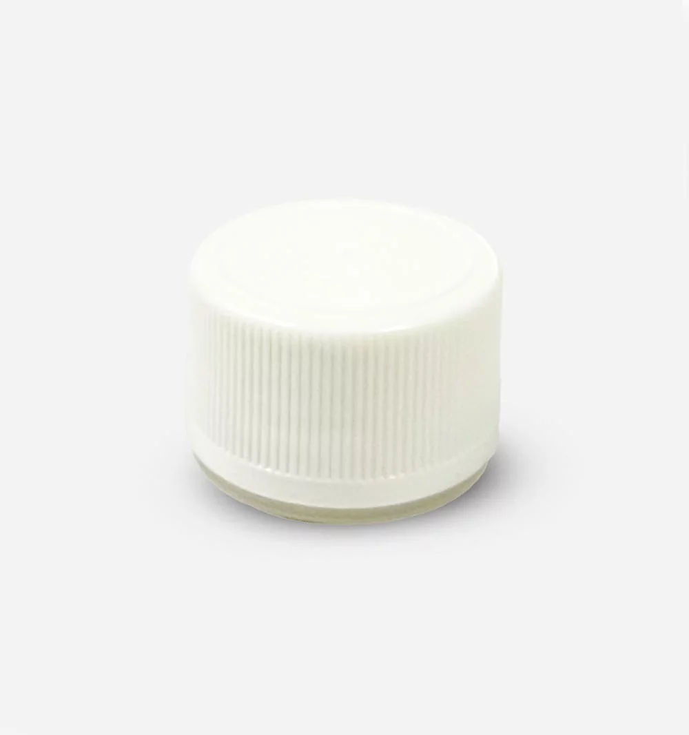 Capsule Vistop PP28 Blanche Striée JT PE Modèle Bormioli