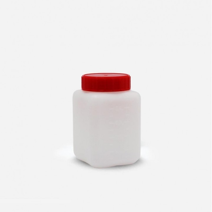 Carré LO Gradué PEHD 500ml