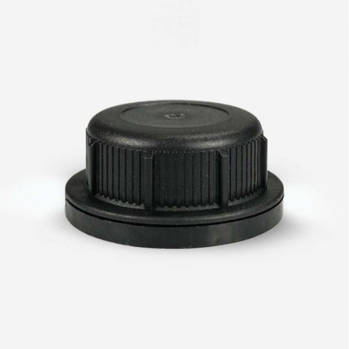 Bouchon noir inviolable din45