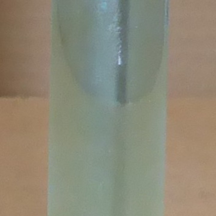 Tube verre étiré