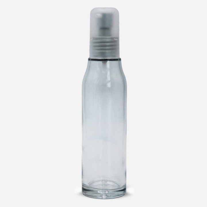 Arte Verre 100ml 24-410 avec pompe creme alu mat avec capot virage  monté