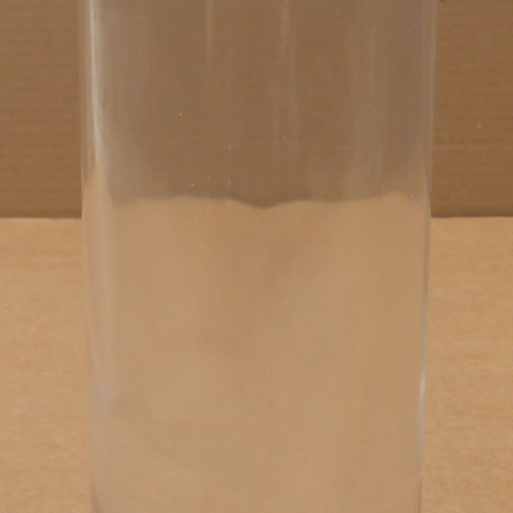 Flacon Bouillotte Ronde Euro en verre - parfumerie et cosmétique