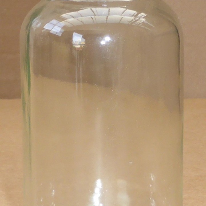 Poudrier verre