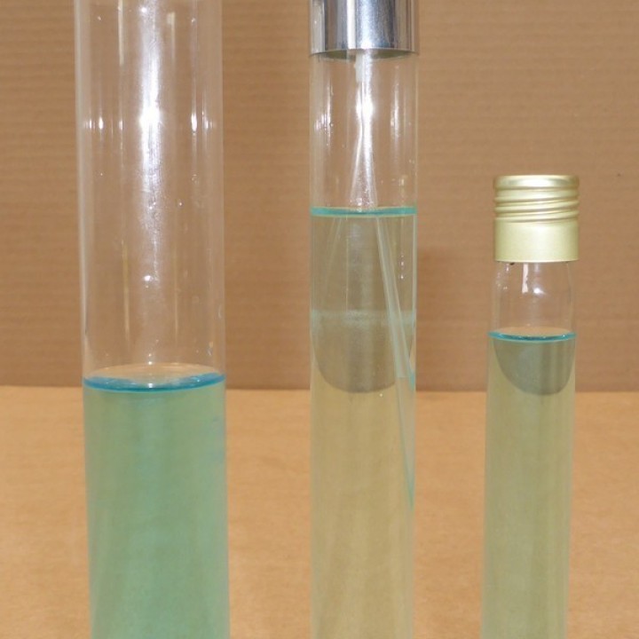 Tube verre étiré