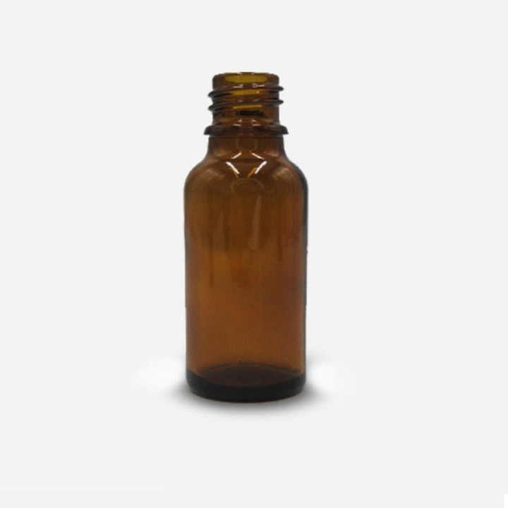 Flacon goutte verre jaune din18, Flacon en verre jaune pour Aromathérapie, Cosmétique