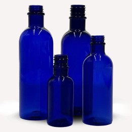 Flacon Fleur d'oranger PETG bleu