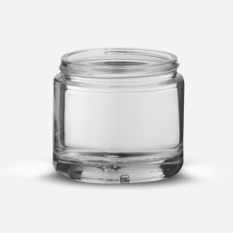 Pot Cléopatre en verre transparent