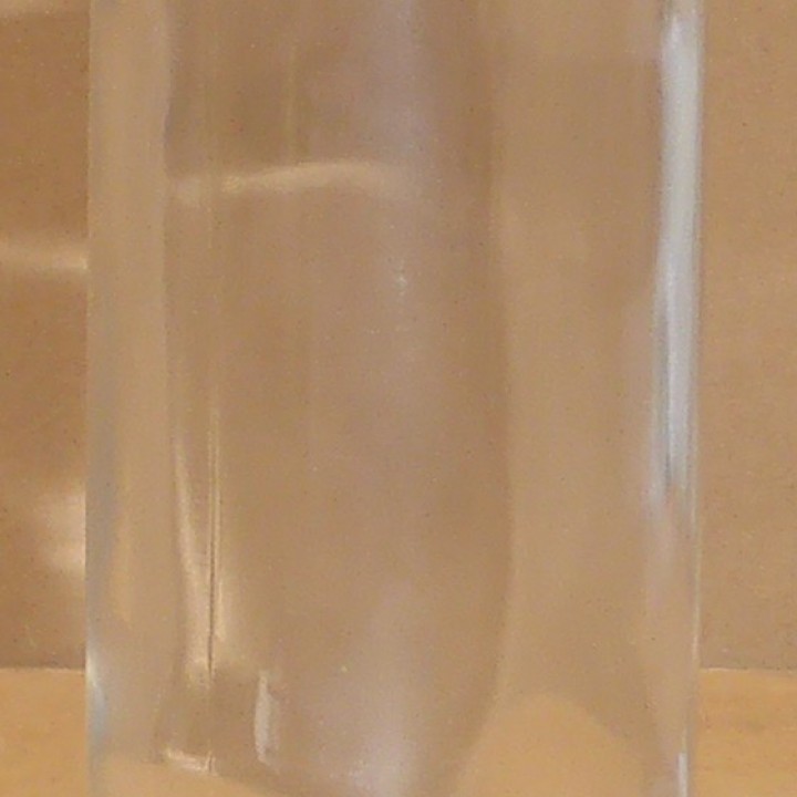 Flacon Bouillotte Ronde Euro en verre - parfumerie et cosmétique