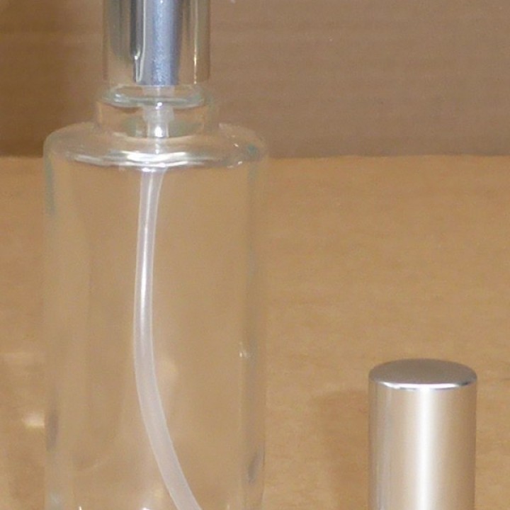 Flacon Bouillotte Ronde Euro en verre - parfumerie et cosmétique