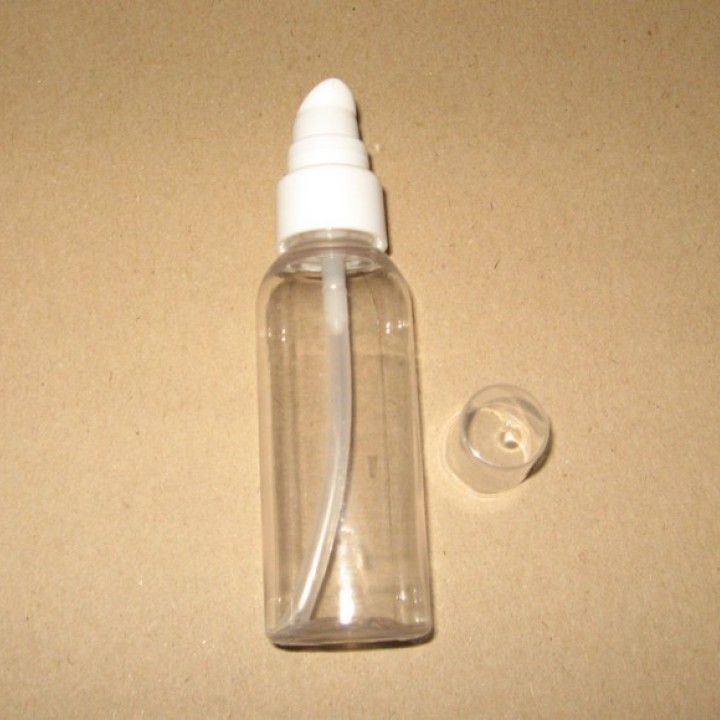 Flacon Tall boston PET cristal