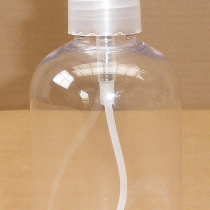 Flacon Boston Round pet cristal