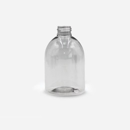 Flacon Nevil Round PET cristal 24-410 cosmétique et alimentaire