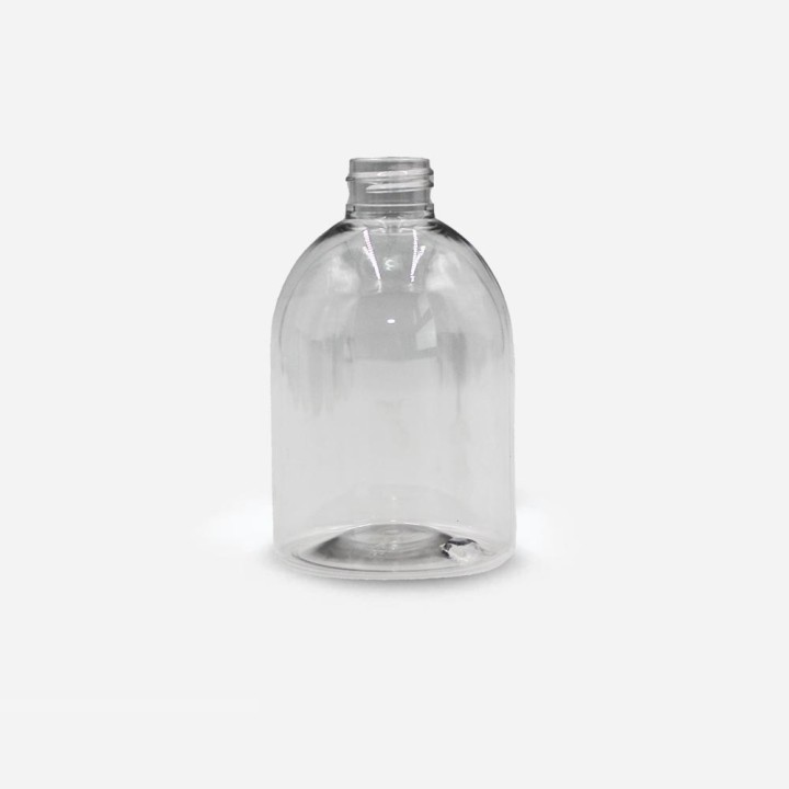 Flacon Nevil Round PET cristal 24-410 cosmétique et alimentaire