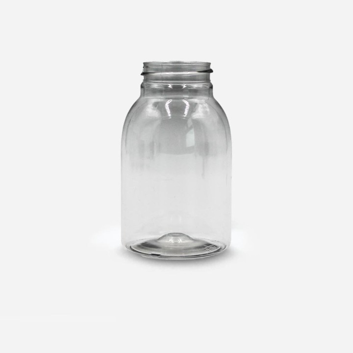 Flacon Nevil Round Pet Cristal SP43 , cosmétique et alimentaire