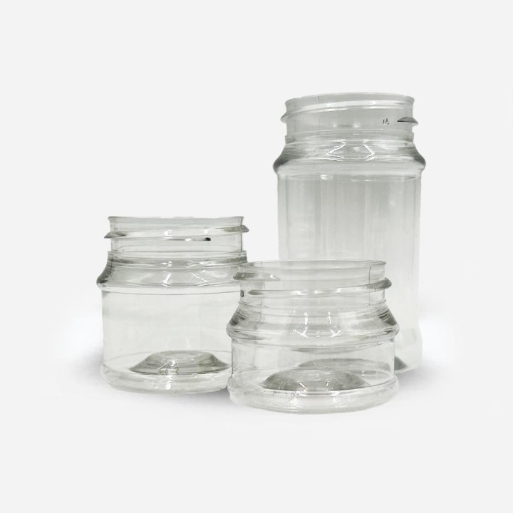 Pot PET cristal Forme Haute