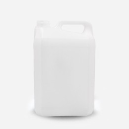 Jerrycan , bidon en plastique PE naturel non gerbable din 42