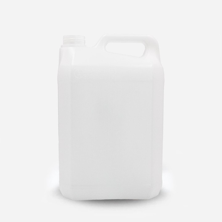 Jerrycan , bidon en plastique PE naturel non gerbable din 42