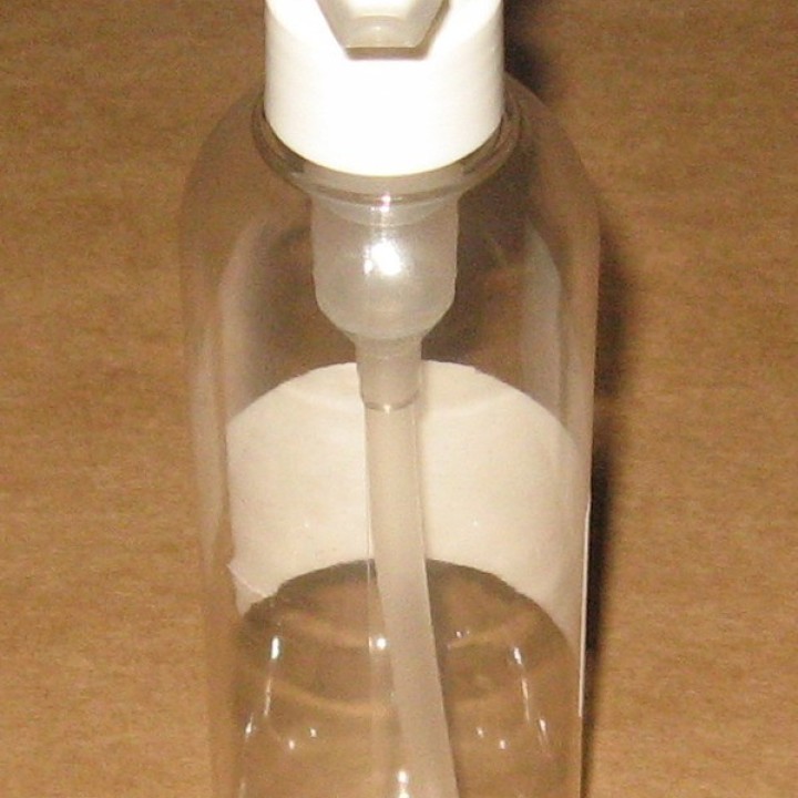 Flacon Douceur plastique PET cristal transparent