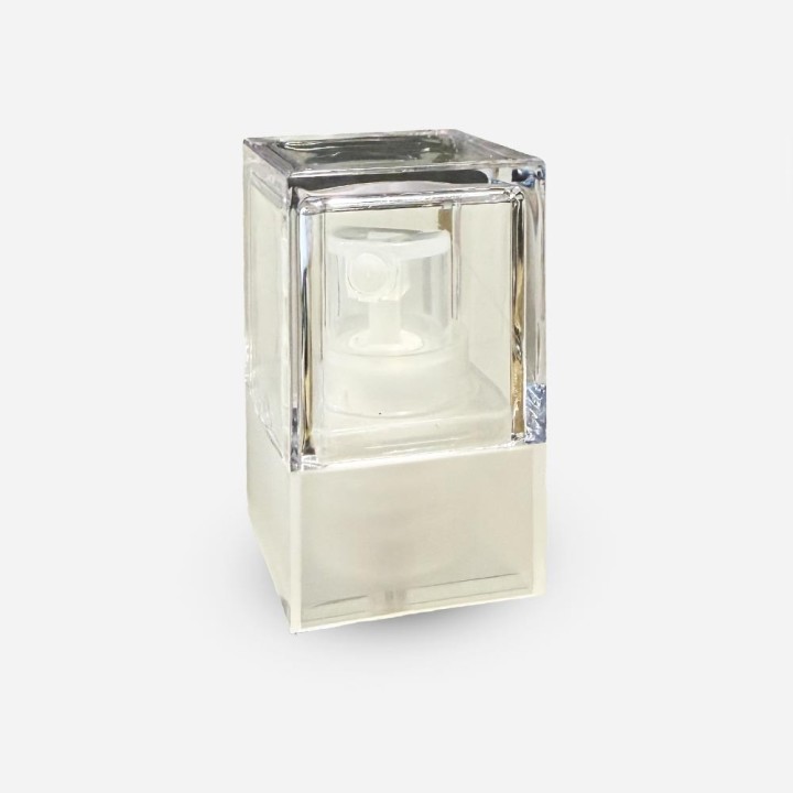 Pompe Spray Carré Klee 18-415 capot carré cristal petg monté
