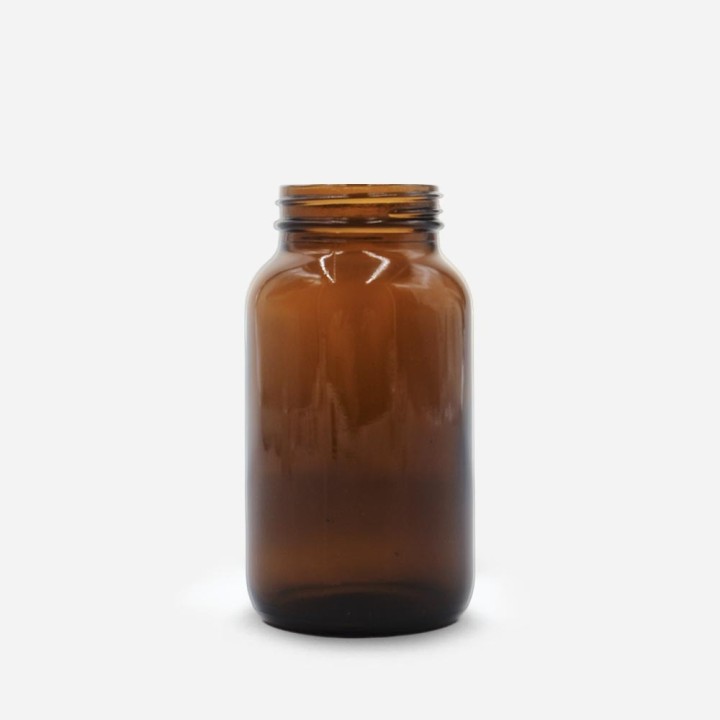 Poudrier rond LO verre Jaune