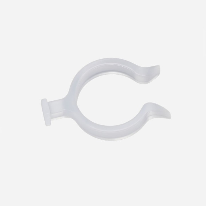 Clip de Sécurité PE Naturel Pour Pompe Argent Mat 24 410