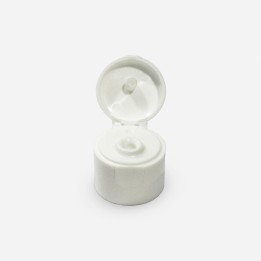 Capsule Charnière 20 410 Blanche Trou2,5mm ouverte