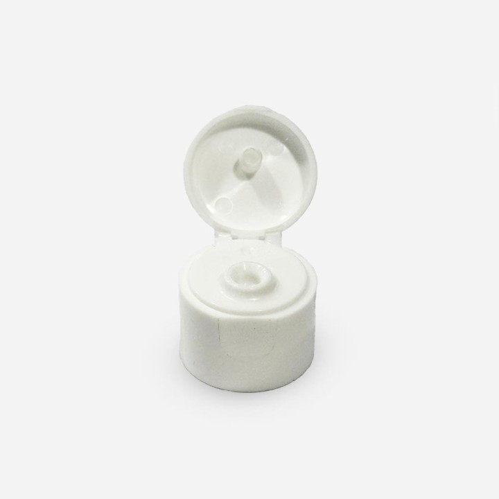 Capsule Charnière 20 410 Blanche Trou2,5mm ouverte