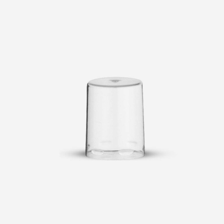 capot pet cristal pour Pompe Crème Symfonia 20 410 Blanche Dose190