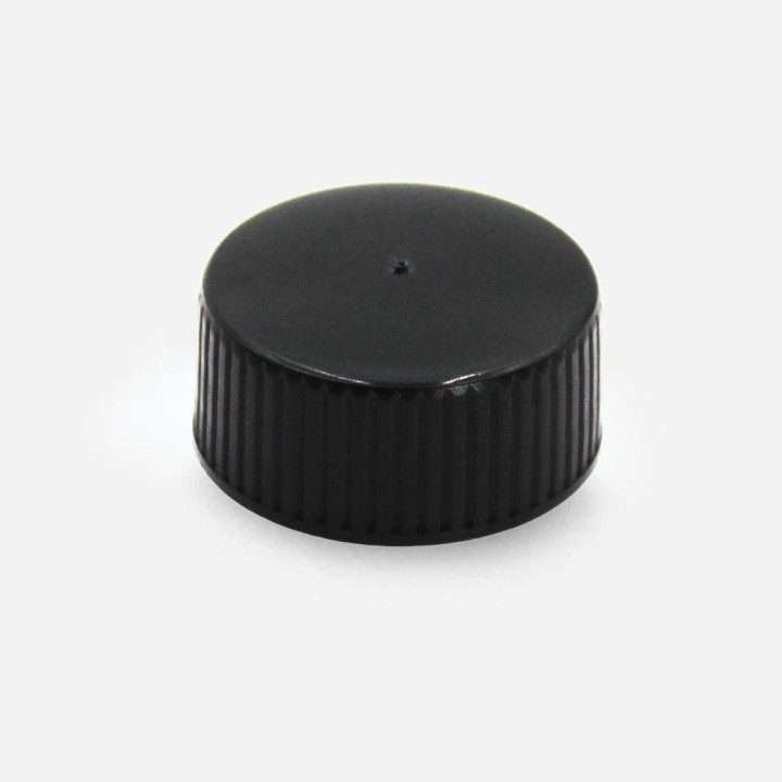Capsule PP28 Noire Striée JT Téflon PTFE Forme Basse
