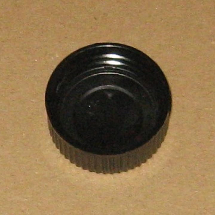 Capsule PP28 PP Noire Striée à jointer Forme Basse