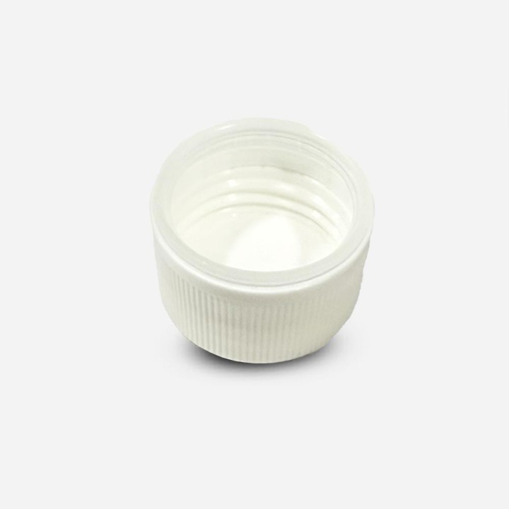 Capsule Vistop PP28 PP Blanche Inviolable JT TS Modèle Bormioli vu dessous coté joint 2