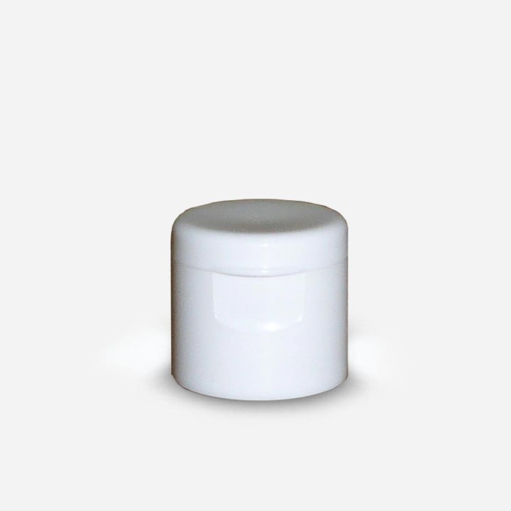 Capsule Charnière GL18 Blanche Trou3mm