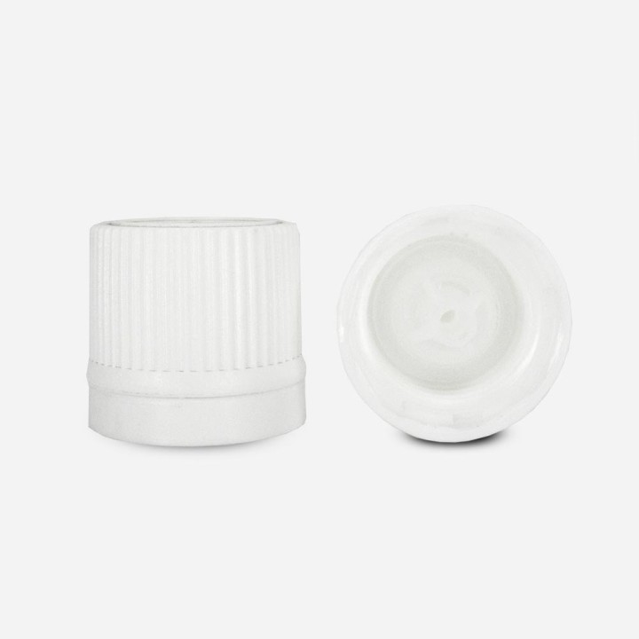 Compte-gouttes DIN18 Blanc Insert Huileux – Capsule inviolable