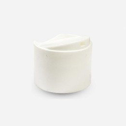 Capsule Disctop 24/410 Blanche Mat Double Jupe vu dessus