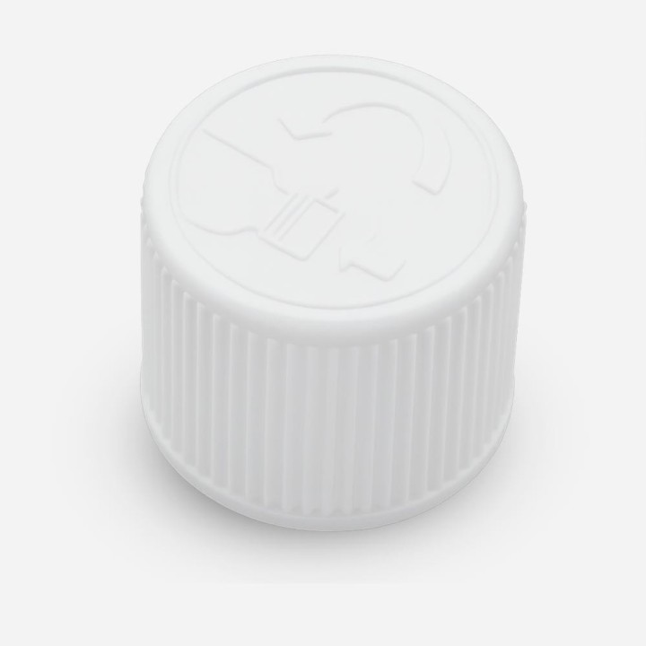 Compte Gouttes DIN18 Blanc sécurité enfant Insert Huileux