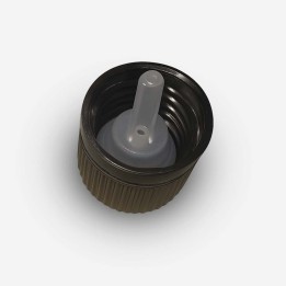 Compte Gouttes DIN18 Noir  Insert Fluide