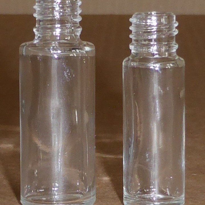 Flacon Seaful verre transparent 15ml