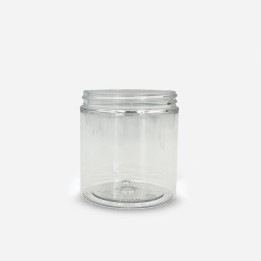 Pot PET Droit cristal 250ml 70-400
