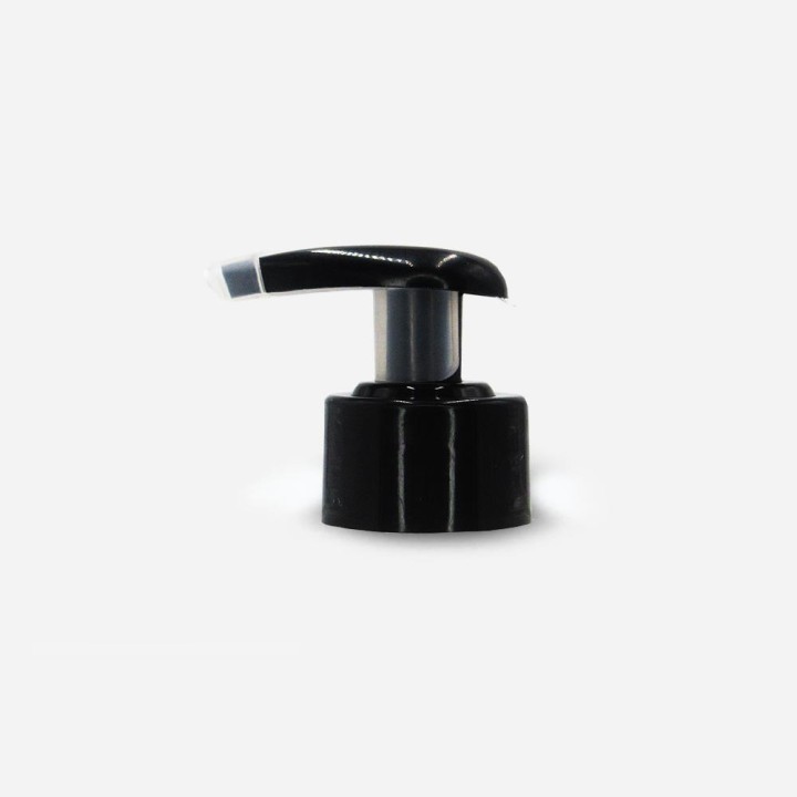 Pompe Dispenser 28 410 noire lisse clip de sécurité intégré