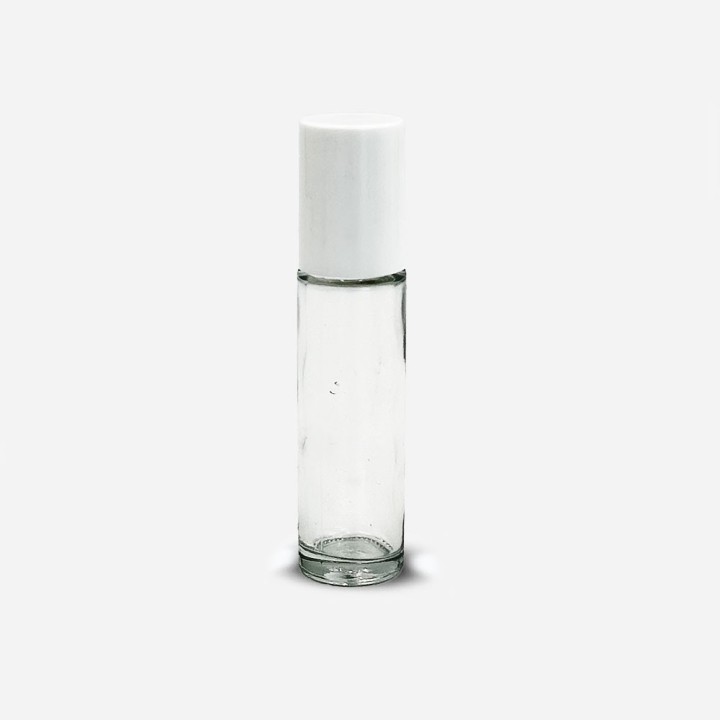 Gamme flacon Gange verre 5ml et 10ml capsule blanche