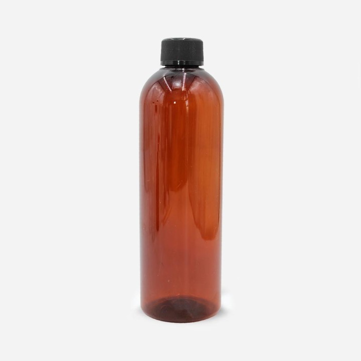 Flacon douceur PETP ambré - Cosmétiques, Alimentaires 100ml, 200ml, 500ml