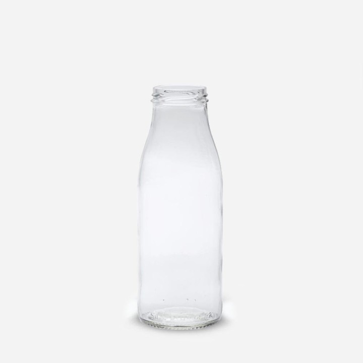 Bouteille Jus de fruit verre transparent Twist Off
