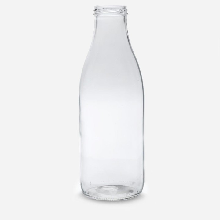 Bouteille Jus de fruit verre transparent Twist Off